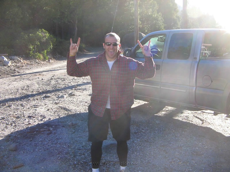 001. Dusty! Full Polaris Man arrives..in shorts..jpg