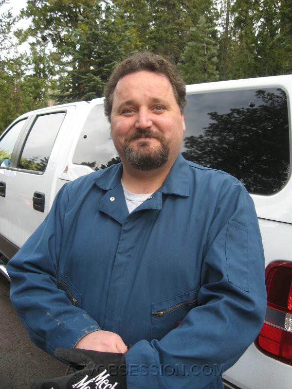 03. Steve braves the day on his 'new' Honda motorcycle..jpg