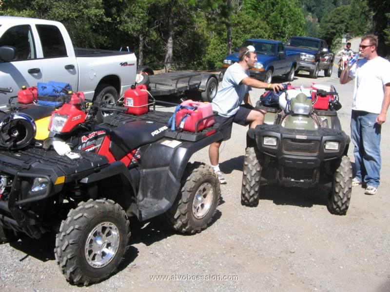 024. Dusty chats with his brother on his other new Polaris 600..jpg