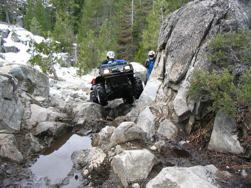 089. Terry through another tricky section..jpg