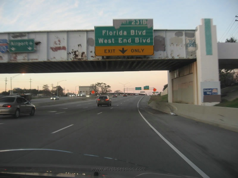 64. Where Lori is rescued...the water was up to the Exit Sign..jpg