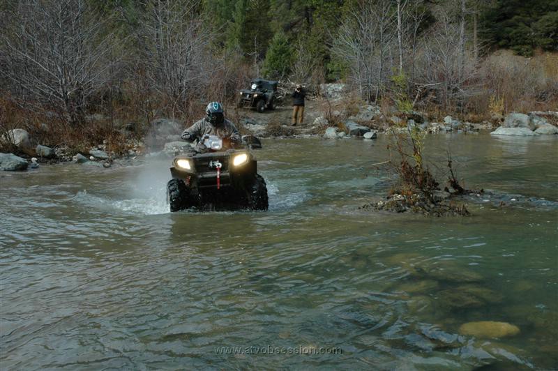 46. Bill takes his turn across Slate Creek..jpg