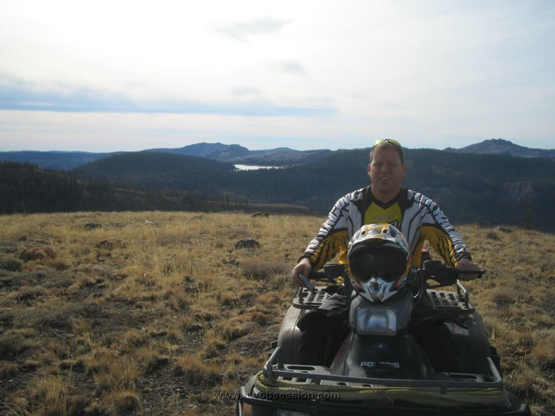 069. Joe on the ridge with Meadow Lake in the background..jpg