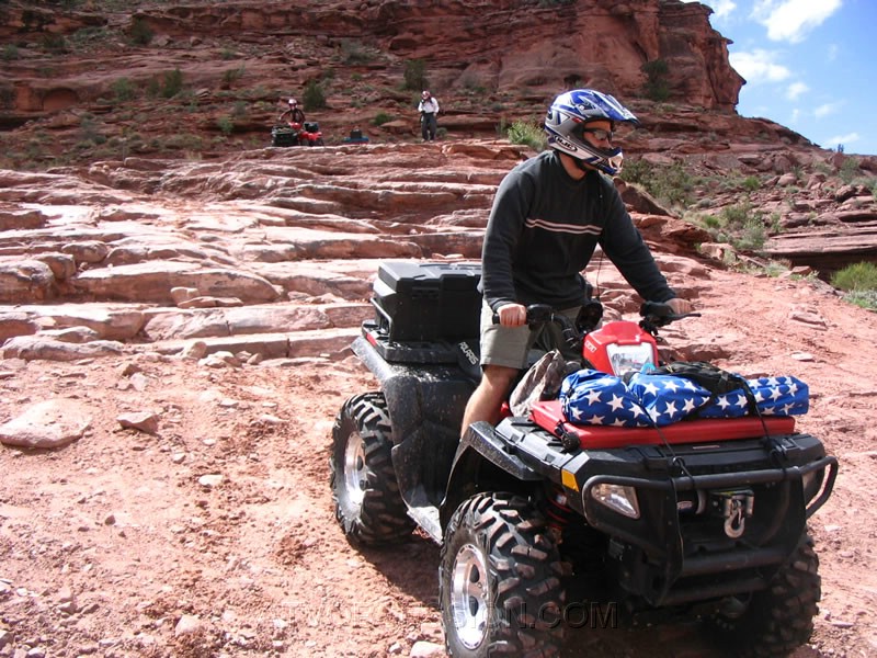 070. Dusty heads down...Larry and Jack up top..jpg