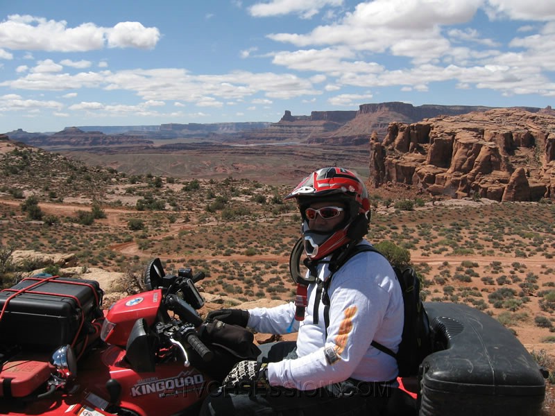 119. Larry reaches the top where we take a lunch break..jpg