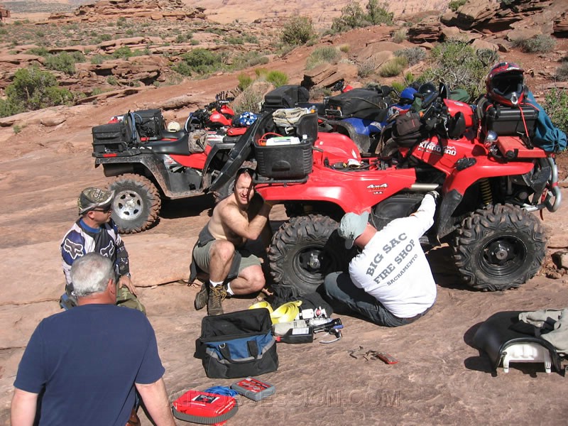 186. Larry's first repair stop for his Bub Pipe..jpg