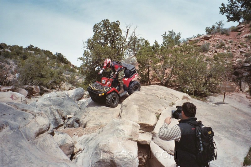 025. Ken makes the first U turn to go down..jpg