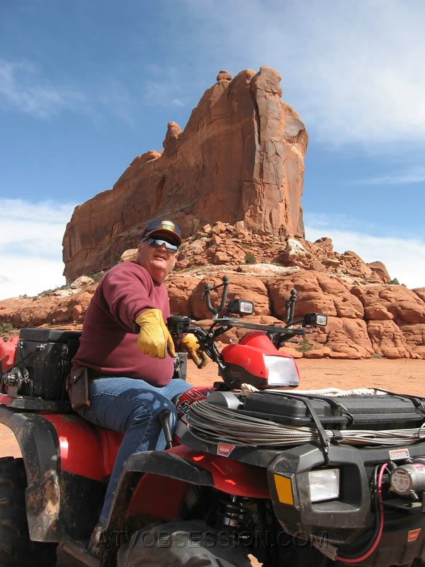 032. Capt' Steve parks in front for his shot..jpg