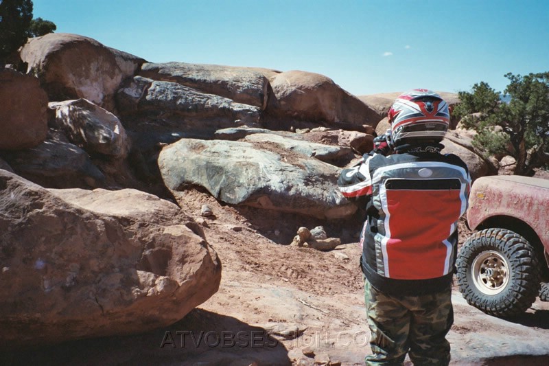 027. The nose of that scout as I shoot Rock Chucker..jpg