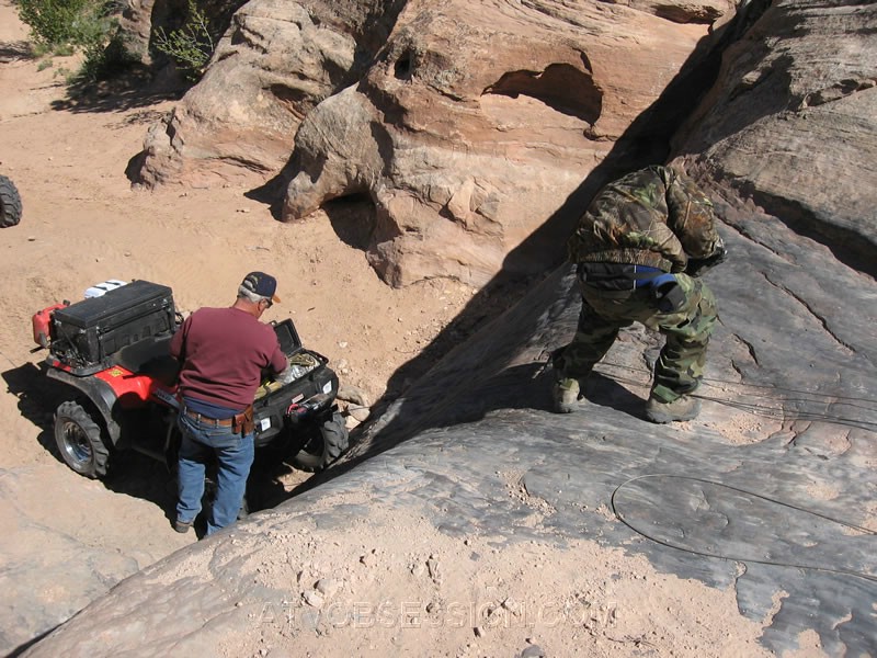 087. Jack does some cable maintenance..jpg