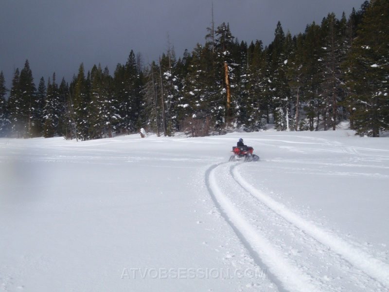 40. Breaking virgin snow on Miller Lake..jpg