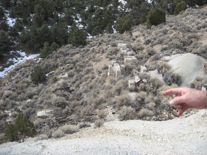 079. The road below and foundation from the mine..jpg