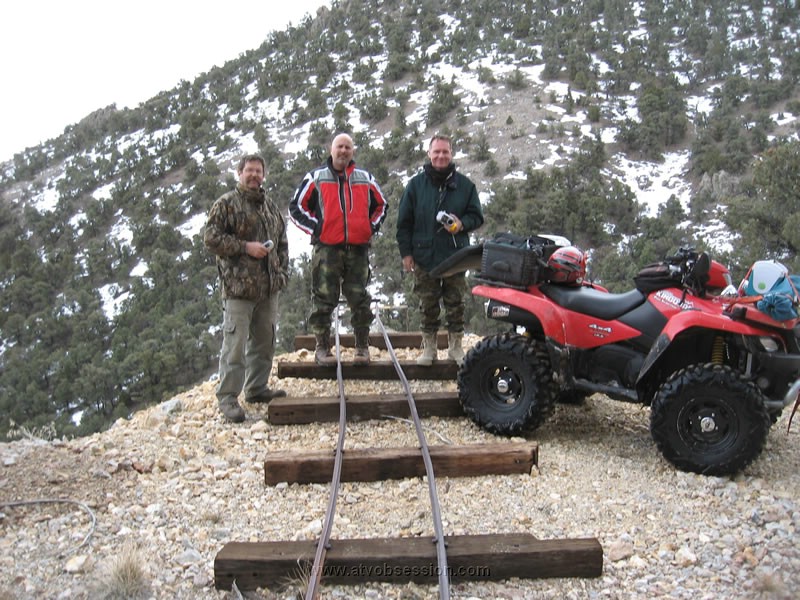 190. Dave, Ken and Brad on the track to nowhere..jpg